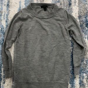 j crew 3/4 sleeve sweater